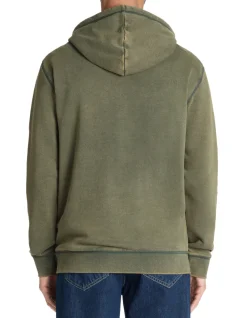 100% katoenen oversized hoodie met capuchon - turquoise