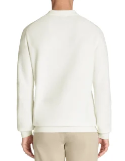 100% katoenen polokraagtrui - beige