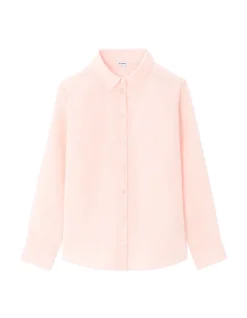 100% linnen overhemd - roze