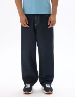 Baggy jeans van 100% katoen - Raw