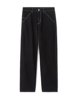 Baggy jeans van 100% katoen - Zwart
