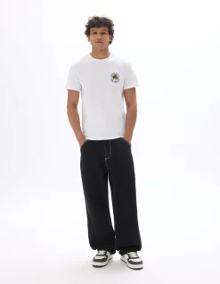Baggy jeans van 100% katoen - Zwart
