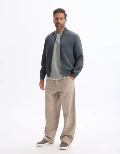 Baggy pantalon 100% katoen - beige