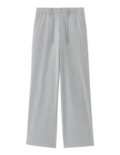 Baggy stretchbroek 24H - lichtgrijs