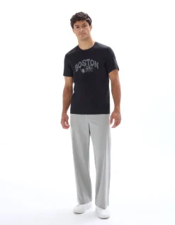 Baggy stretchbroek 24H - lichtgrijs