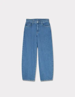 Barrel jeans - blauw