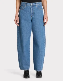 Barrel jeans - blauw