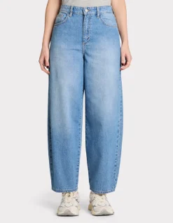 Barrel jeans - lichtblauw