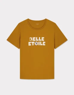 Bedrukt katoenen T-shirt - kaki