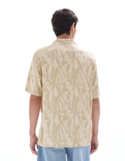 Beige camouflage shirt
