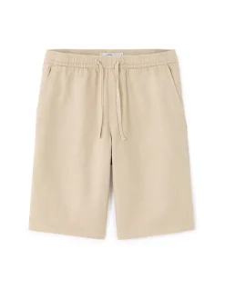 Bermuda 100% katoen - beige