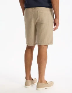Bermuda 100% katoen - beige