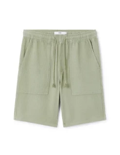 Bermuda 100% katoen - groen