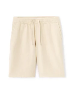 Bermuda 100% katoen canvas - écru