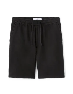 Bermuda 100% katoen canvas - zwart