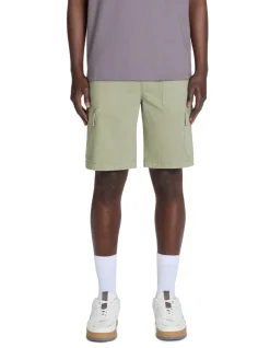Bermuda 100% katoen stretch - kaki