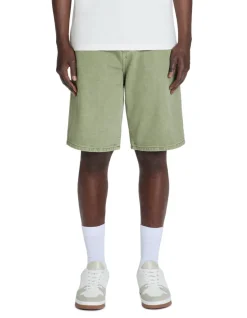 Bermuda baggy en jeans - kaki