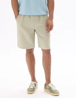 Bermuda TENCEL™ Lyocell en linnenmix - saliegroen