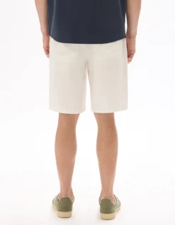 Bermuda TENCEL™ Lyocell- en linnenmix - écru