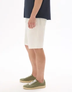 Bermuda TENCEL™ Lyocell- en linnenmix - écru