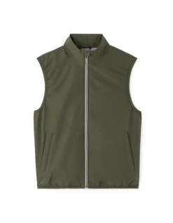 Blouson met hoge kraag - kaki