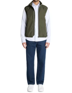 Blouson met hoge kraag - kaki