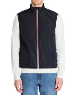 Blouson met hoge kraag - marine