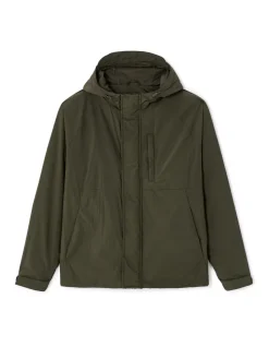 Blouson met vaste capuchon - kaki