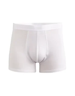 Boxer in katoen effen print