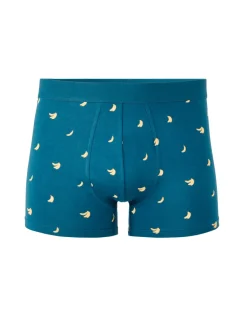 Boxershorts met bananenprint - blauw