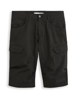Cargo short van 100% katoen - zwart
