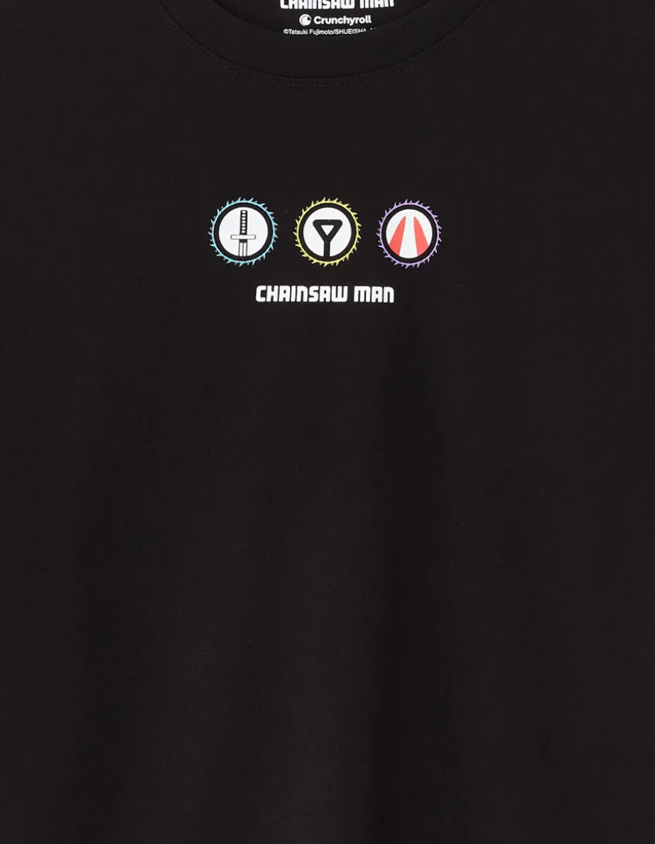 Chainsaw Man - Zwarte T-shirt