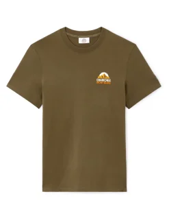 Chamonix-Mont-Blanc - kaki T-shirt
