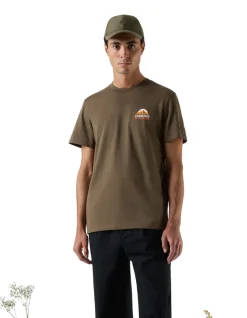 Chamonix-Mont-Blanc - kaki T-shirt