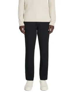 Chino rechte stretch - zwart