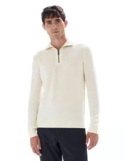Coltrui met chauffeurskraag 100% katoen - beige