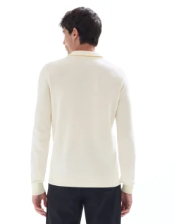 Coltrui met chauffeurskraag 100% katoen - beige