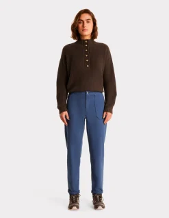 Comfort chino met elastische taille -