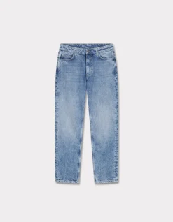 Comfort straight jeans - gebleekt