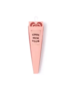Cool Mum Club T-shirt met print – roze