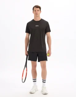 Corentin Moutet - zwart T-shirt