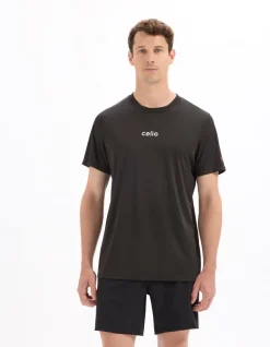 Corentin Moutet - zwart T-shirt