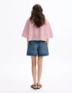 Denim shorts - blauw