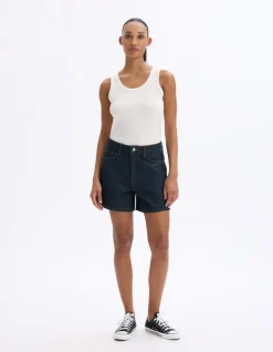 Denim shorts - denim