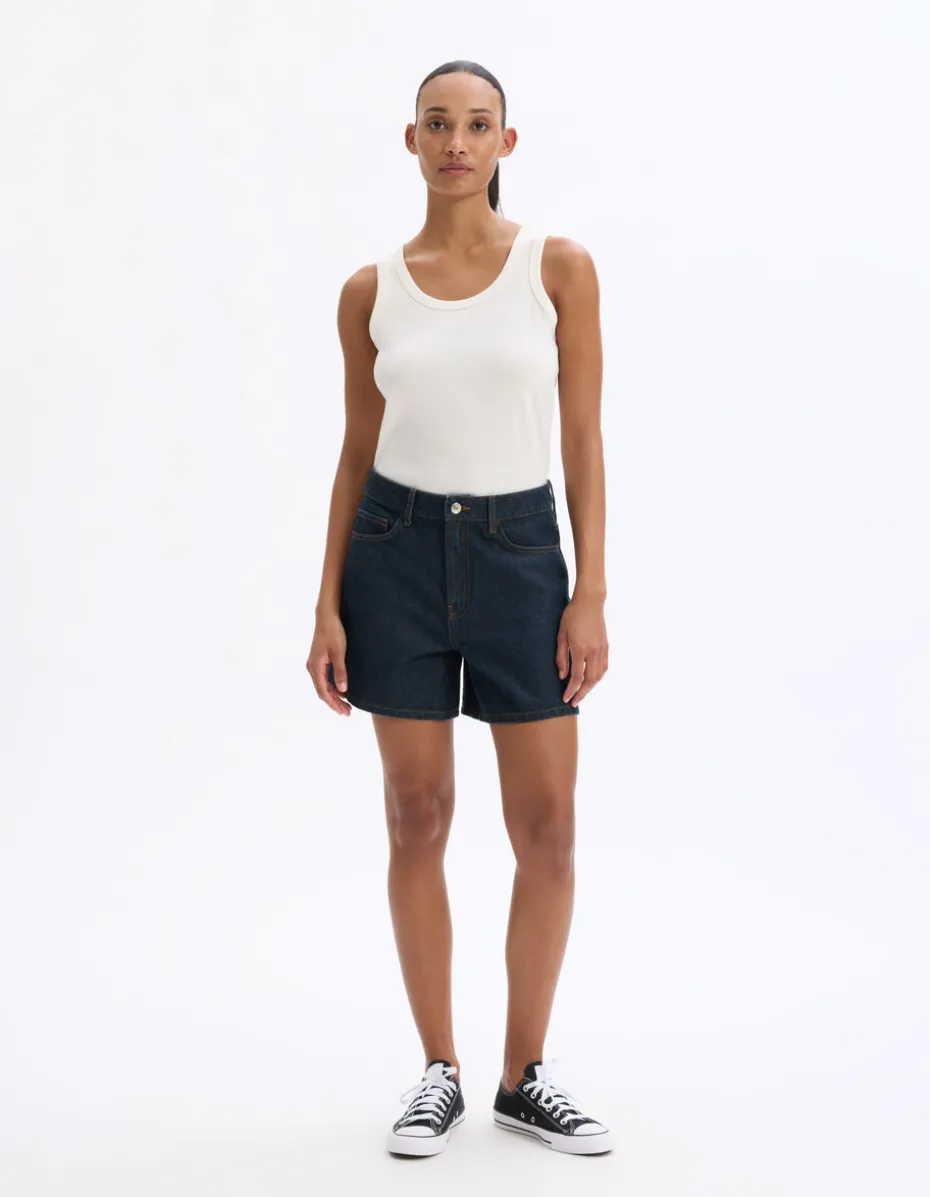 Denim shorts - denim
