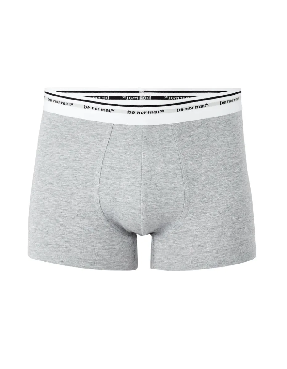 Effen grijze boxershorts