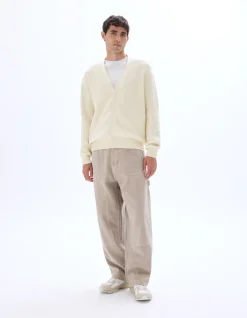 Fantasie gebreide cardigan 100% katoen - écru