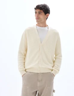 Fantasie gebreide cardigan 100% katoen - écru