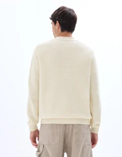 Fantasie gebreide cardigan 100% katoen - écru