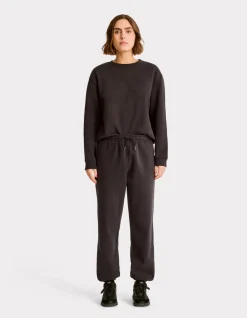 Fleece joggingbroek - antracietgrijs